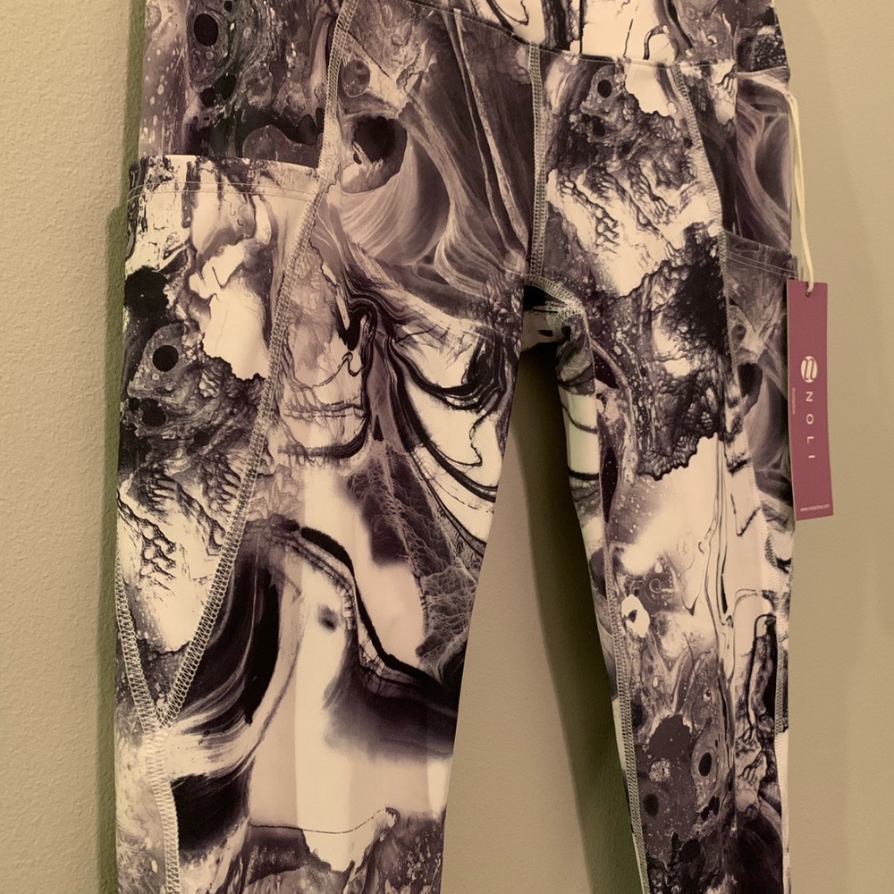 Noli Active Workout Gym Capri Tights Leggings